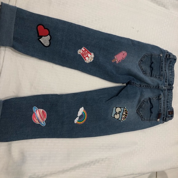 Little girls 7 For All Mankind custom jeans ! - Picture 2 of 4